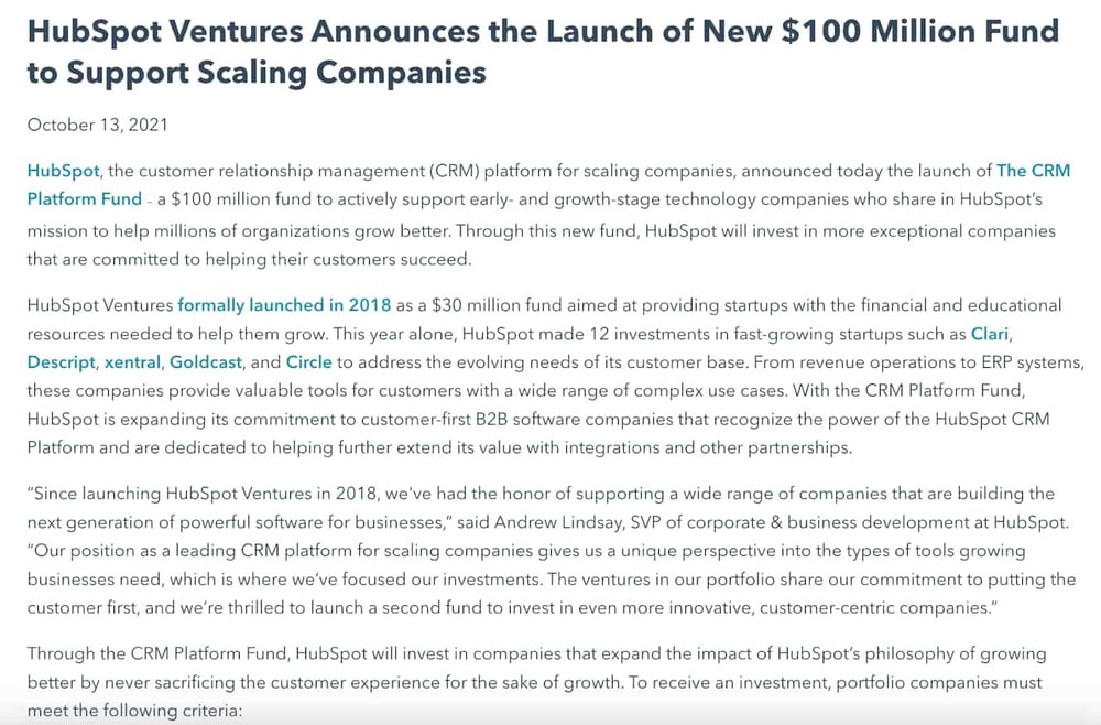 How to Write a Press Release [Free Press Release Template + Examples]